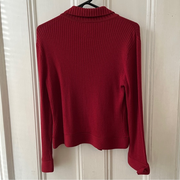 *SOLD* Talbots button up sweater - Picture 4 of 5